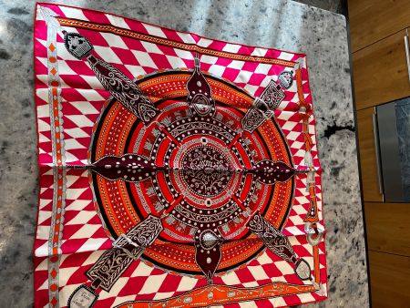 Foulard Hermès « Parade de Leonhardi »